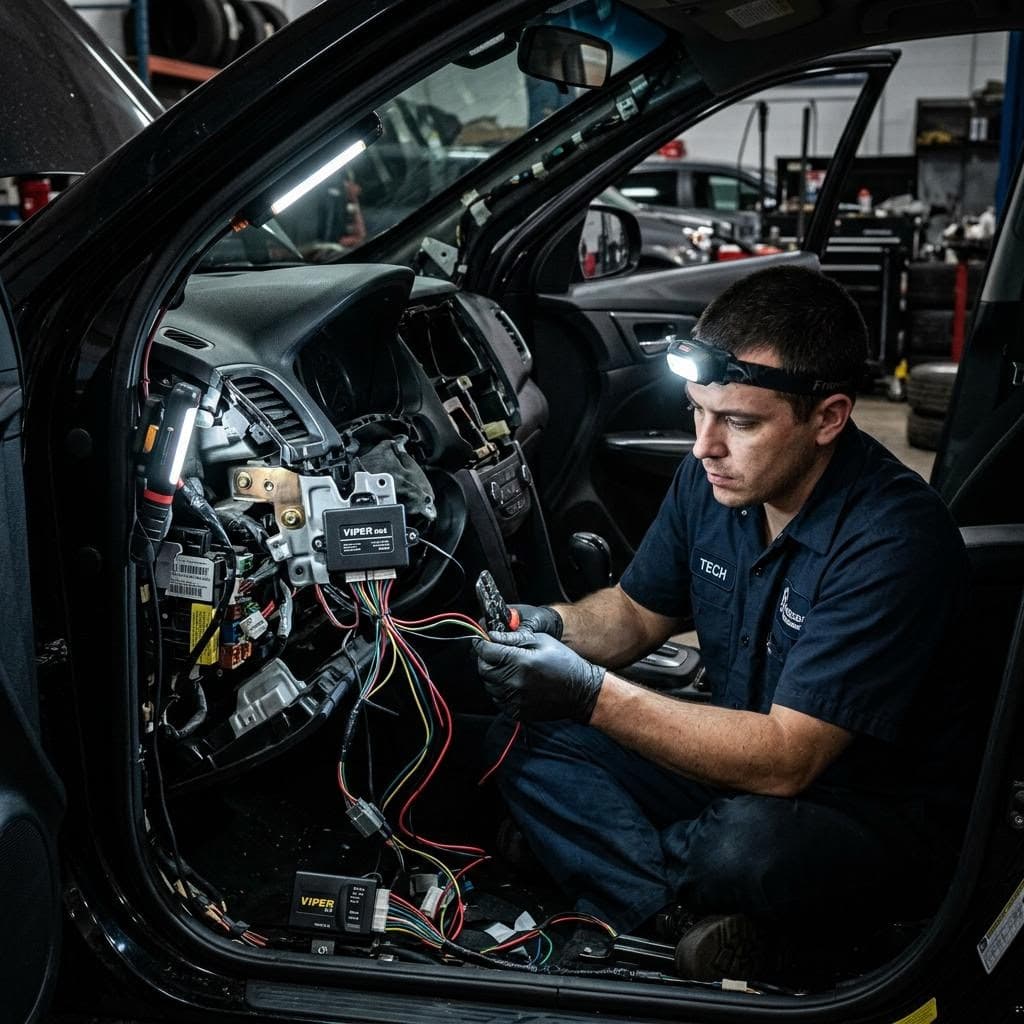 Car Alarm & Security — example work