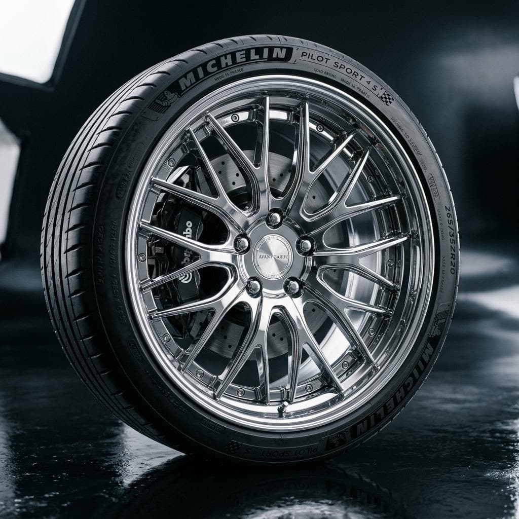 Rims & Tires — example work