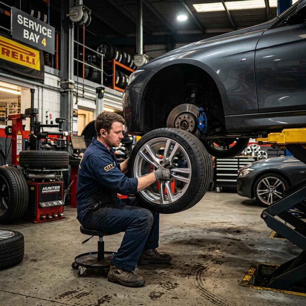 Rims & Tires — example work